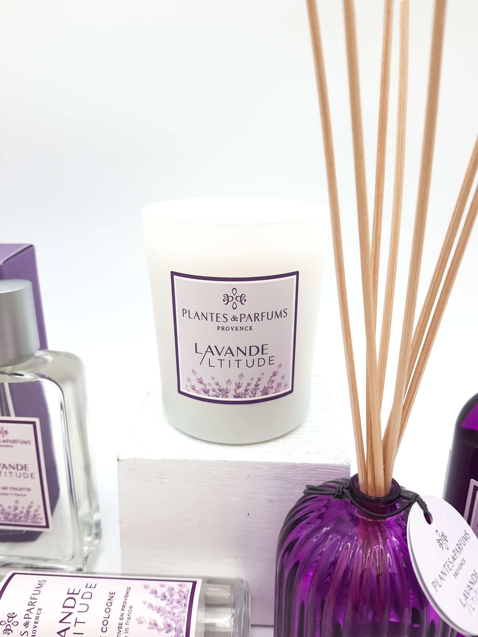 Bougie Végétale Parfumée Lavande Altitude 180g