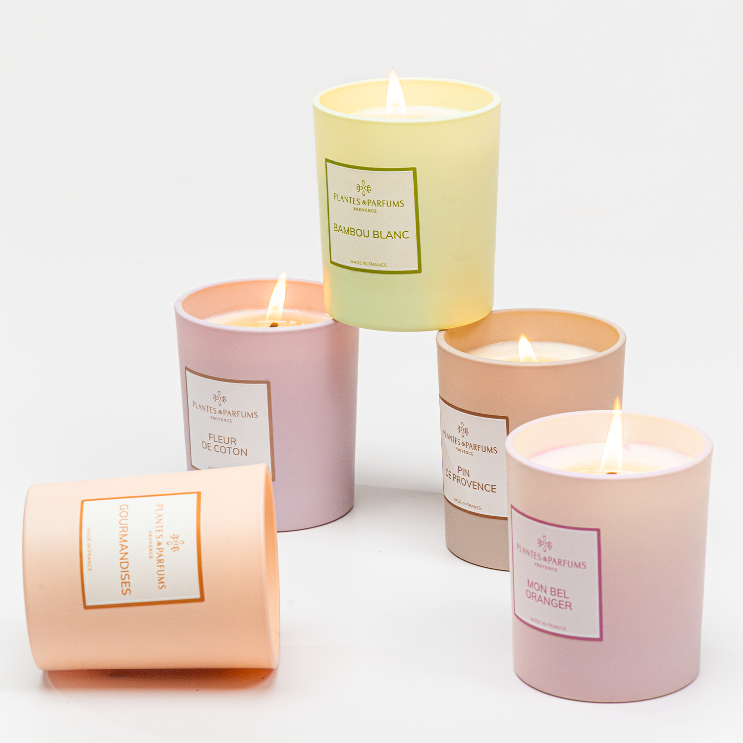 Bougie Parfumée Ambre Intense 180g