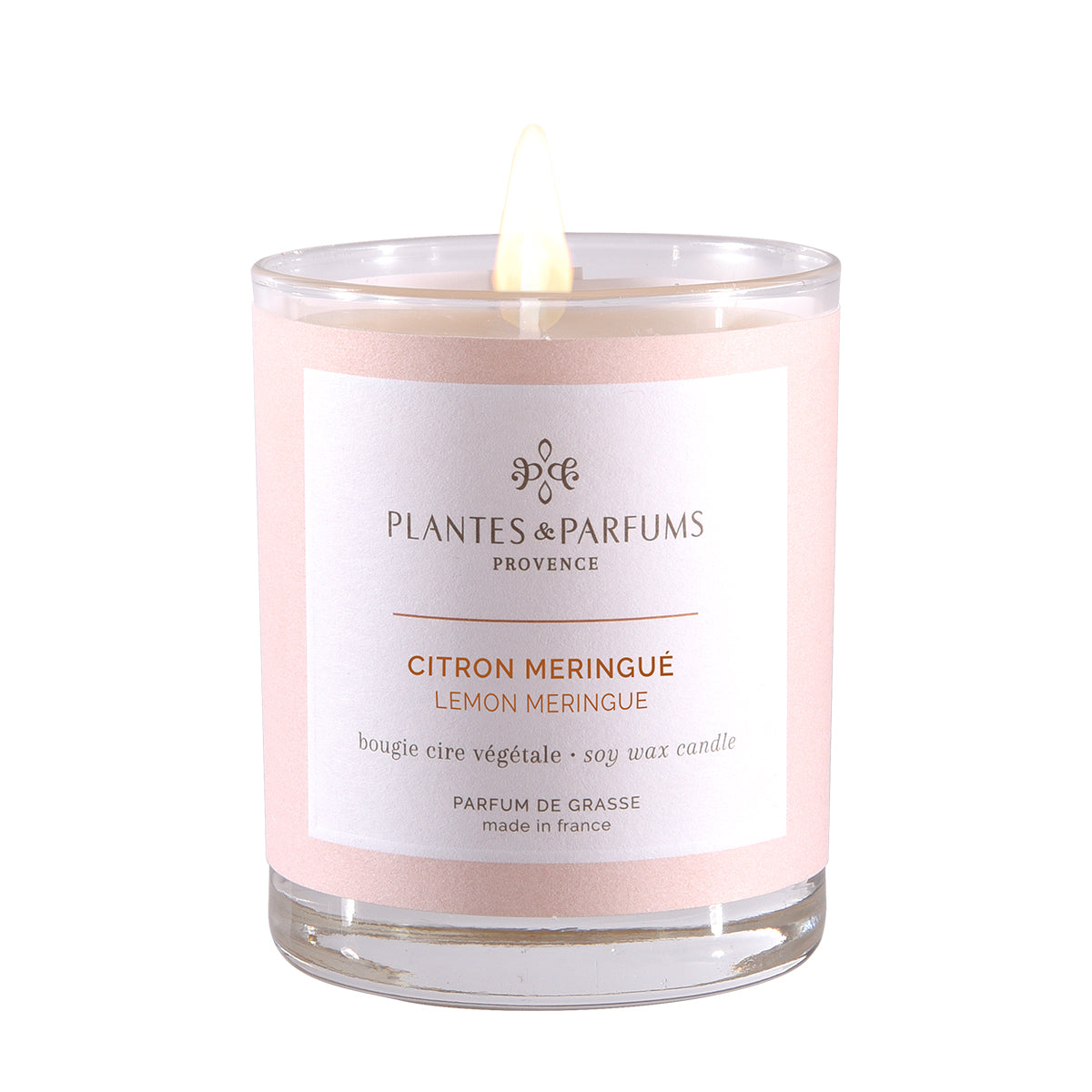 Bougie Végétale Citron Meringué 180g