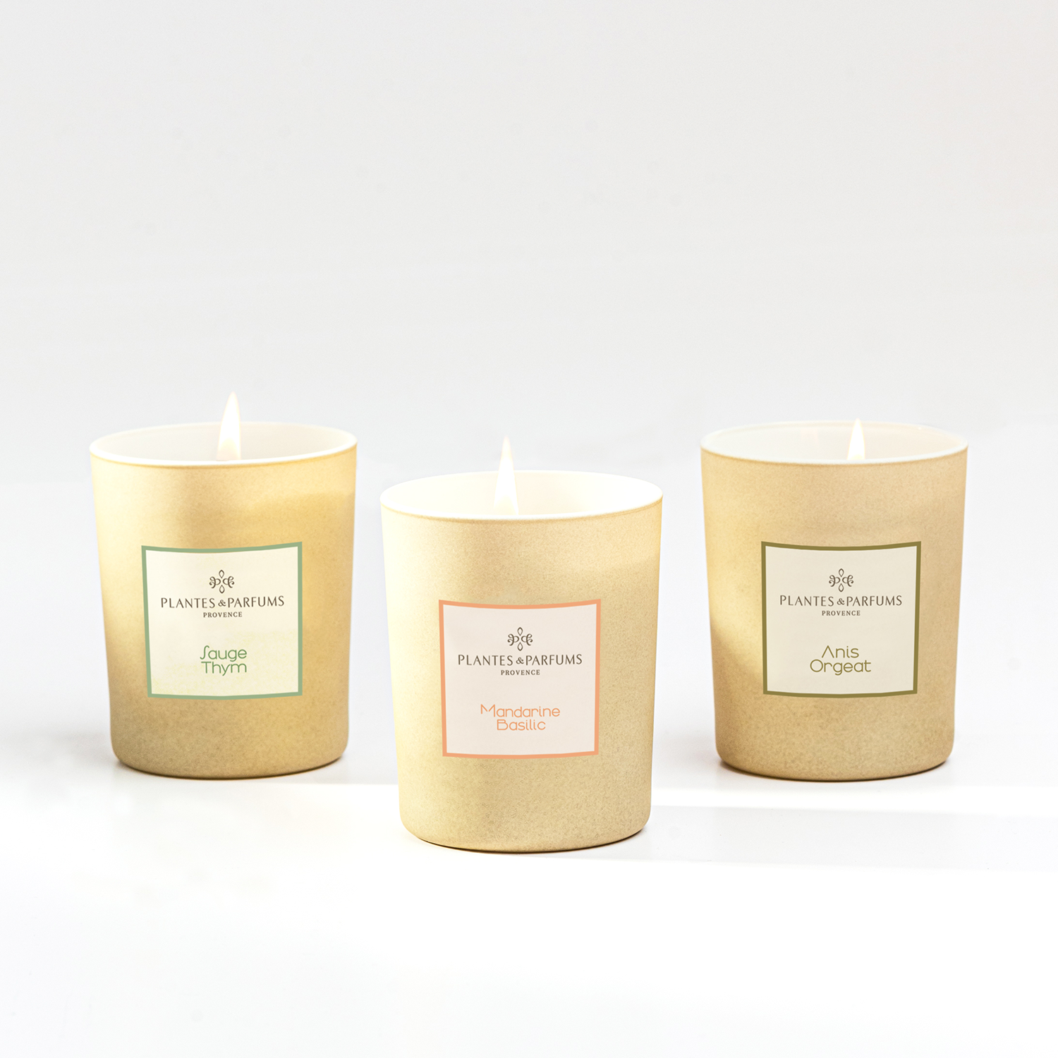 Bougie Végétale Sauge et Thym 180g