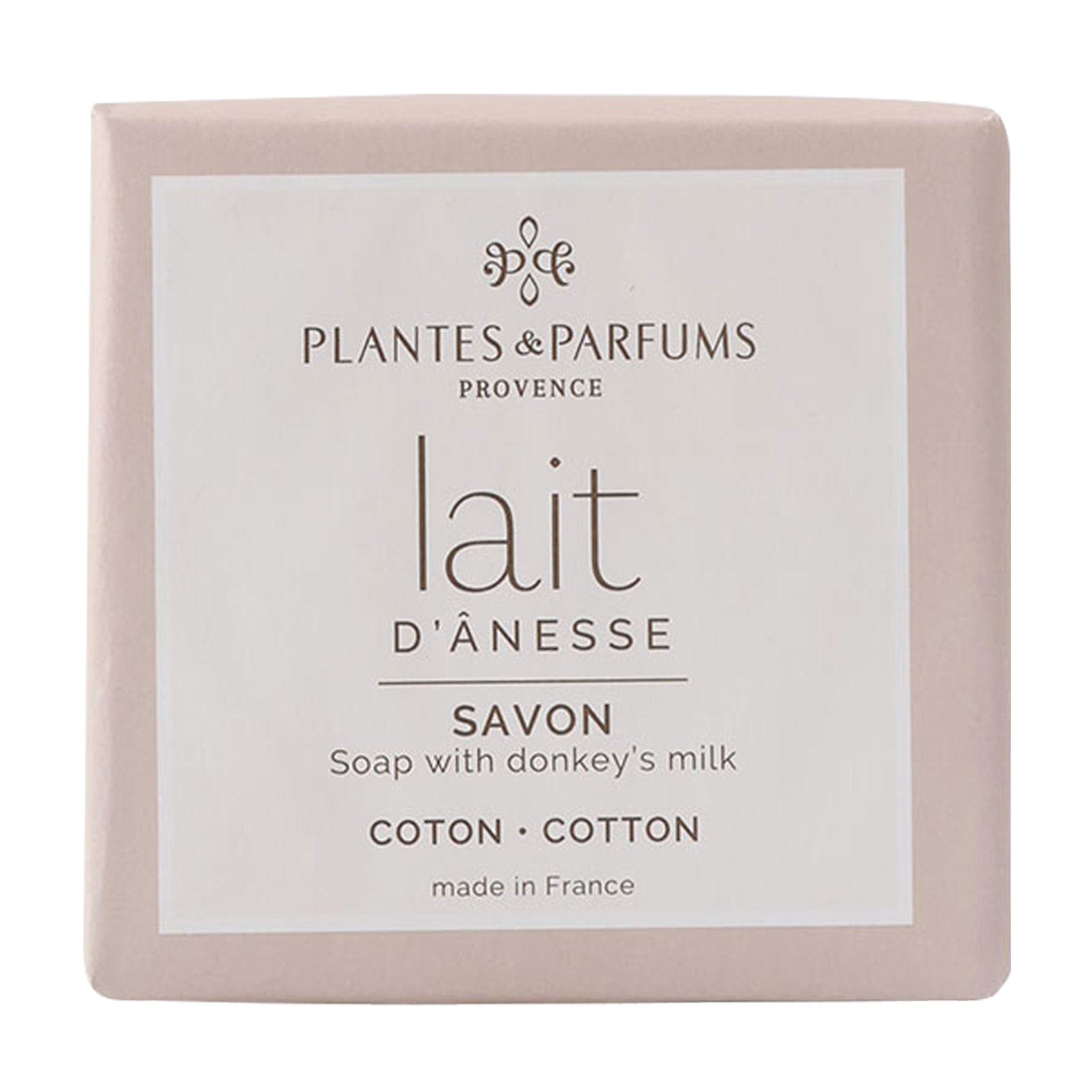 Savon au Lait d'Ânesse Coton 100g