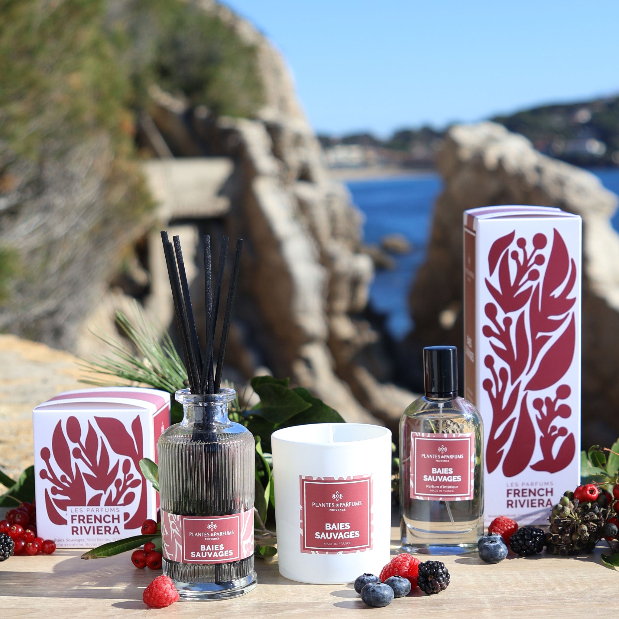 Bougie Parfumée 180g Baies Sauvages