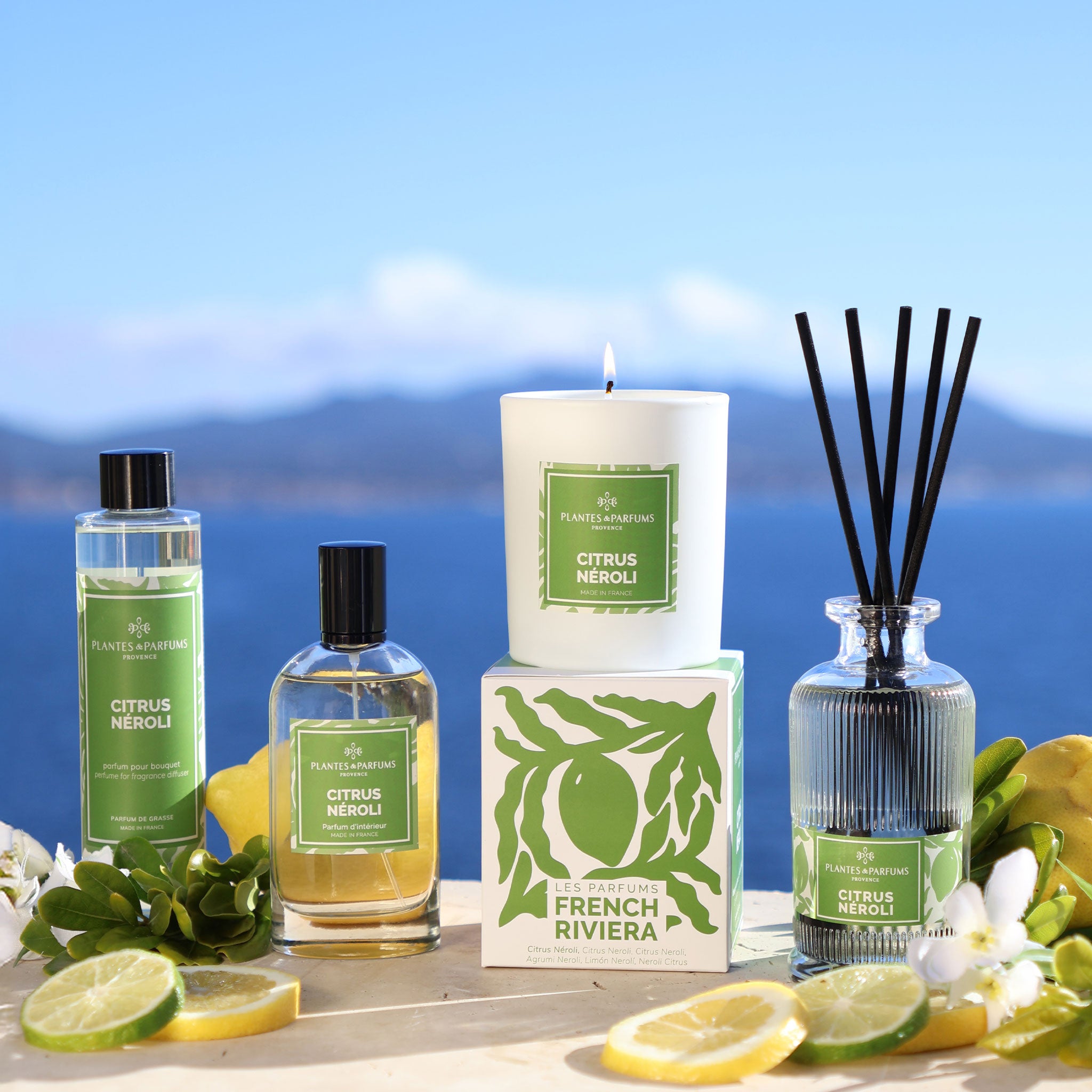 Bougie Parfumée 180g Citrus Néroli