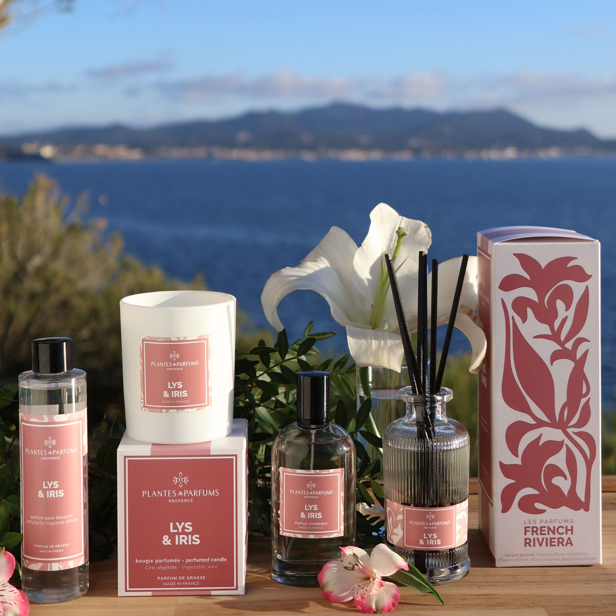 Bougie Parfumée 180g Lys & Iris