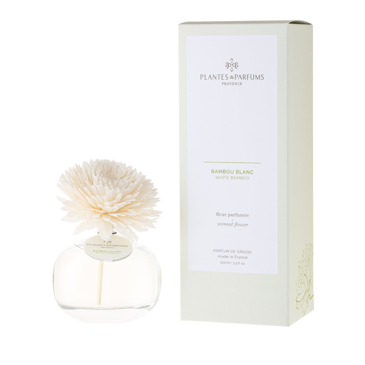 Fleur Parfumée Bambou Blanc