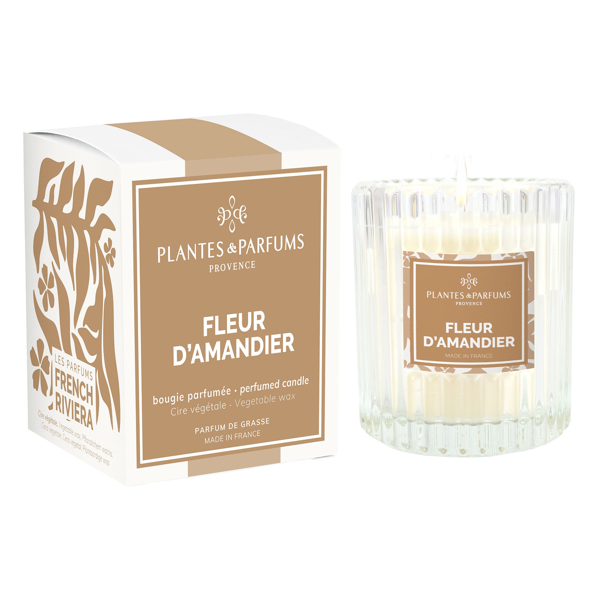 Bougie Parfumée 180g Fleur d'Amandier