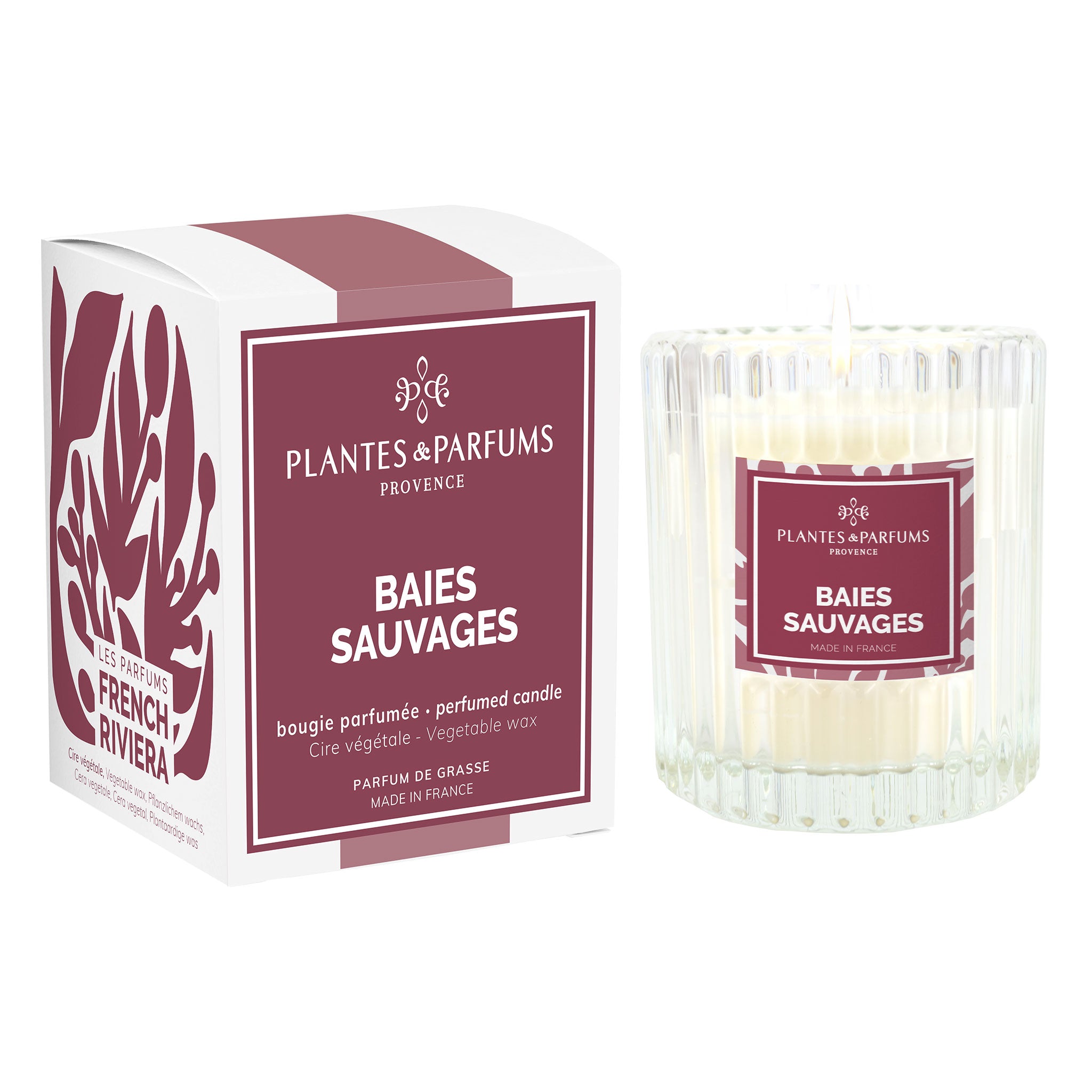 Bougie Parfumée 180g Baies Sauvages