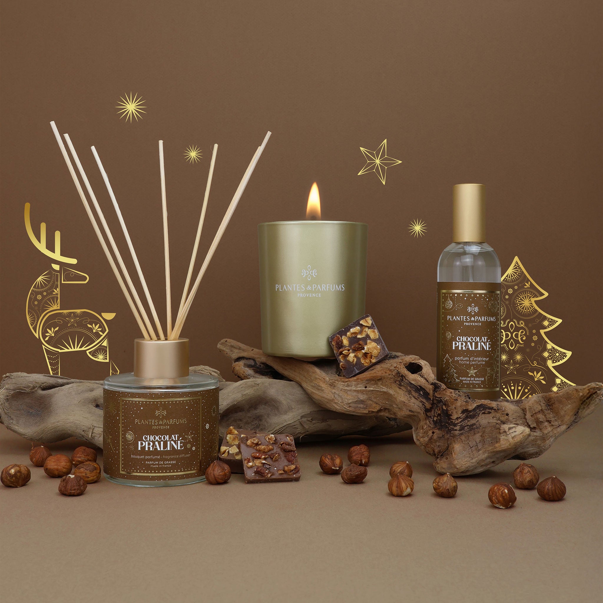 Parfum d'Intérieur 100ml Chocolat Praliné
