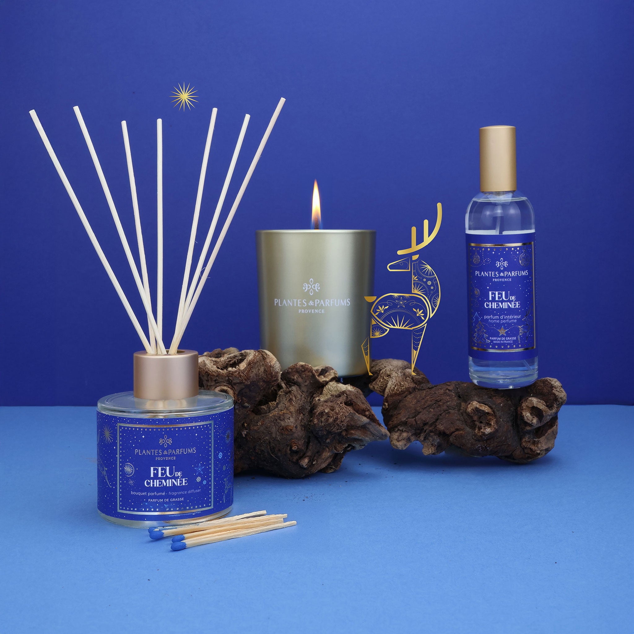 Bouquet Parfumé 100ml Feu de Cheminée