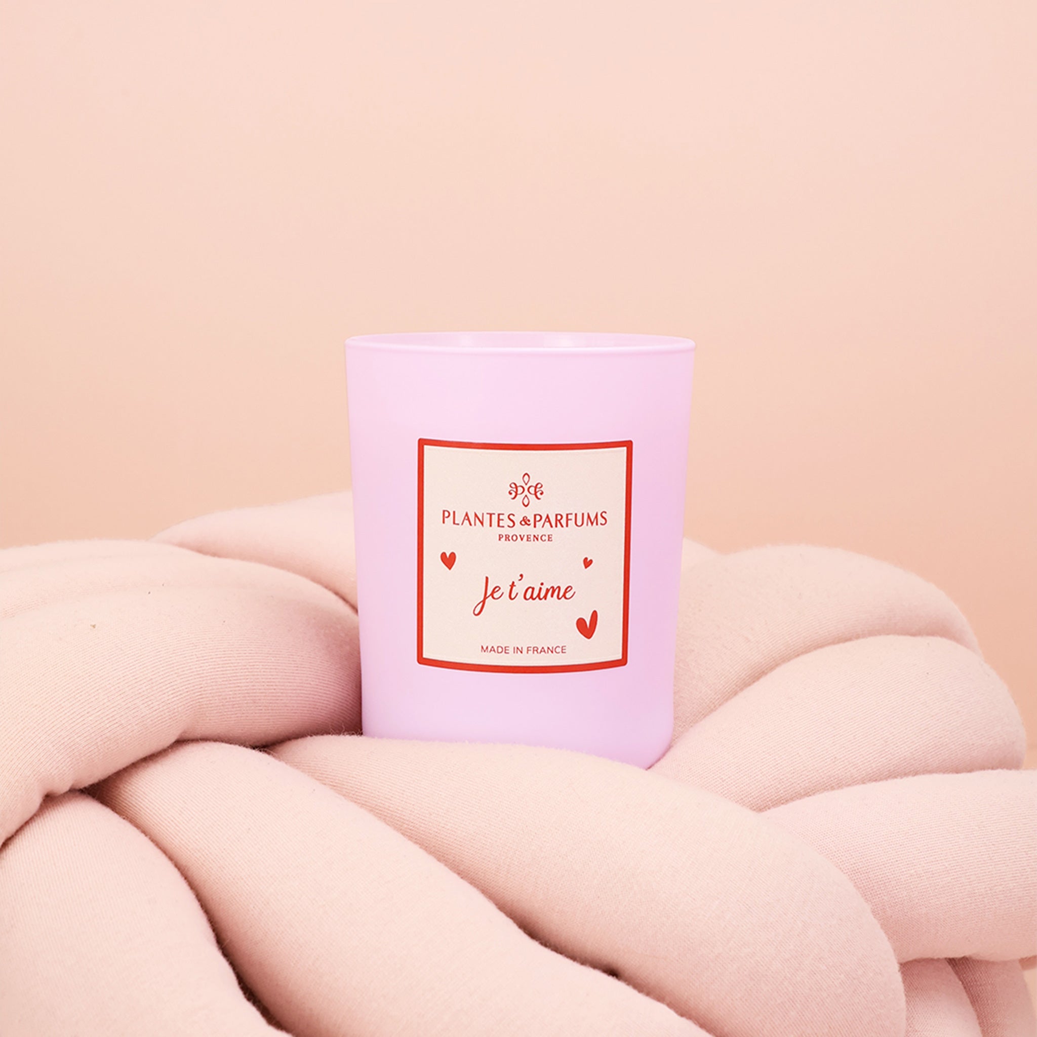 Bougie Végétale Je t'aime 180g