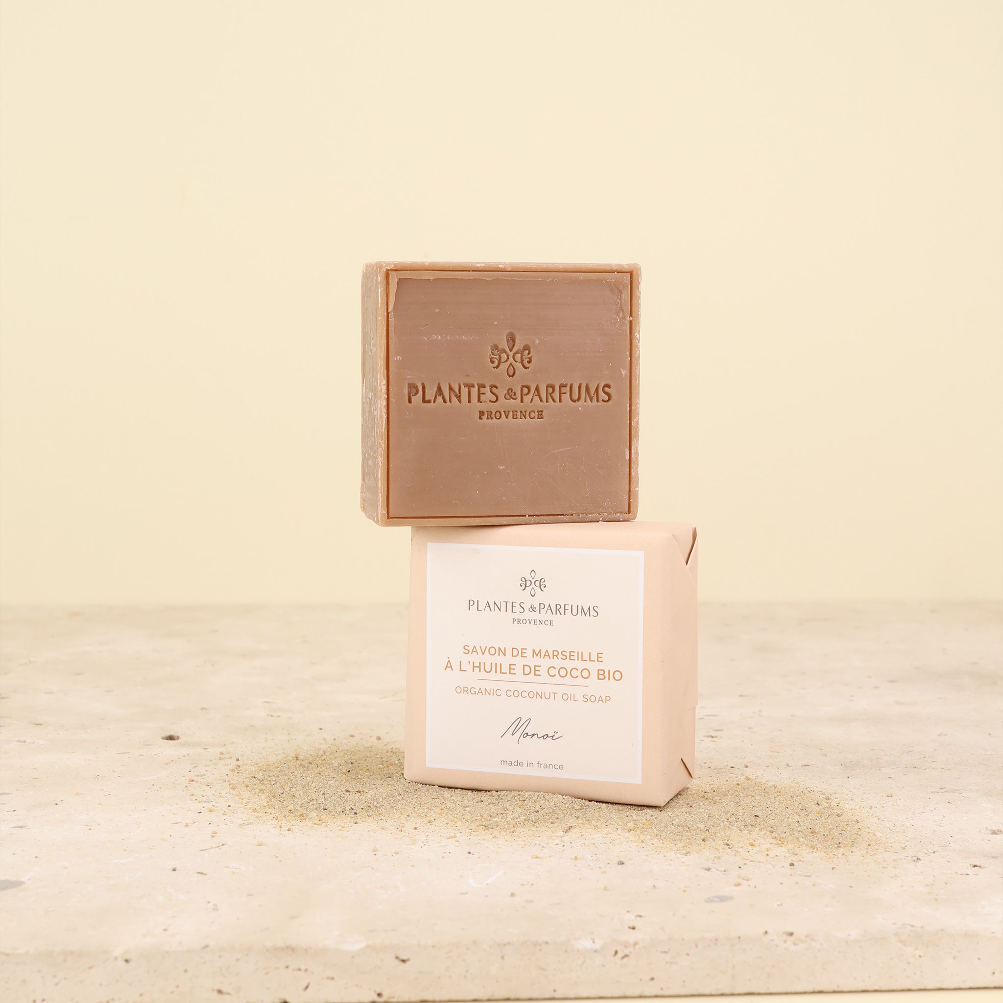 Savon de Marseille à l'Huile de Coco 100 g Monoi
