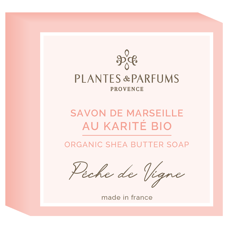Savon de Marseille Pêche de Vigne 100g