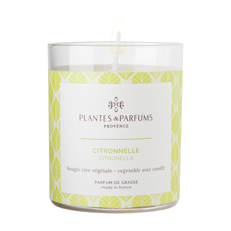 Bougie Végétale Citronnelle 180g