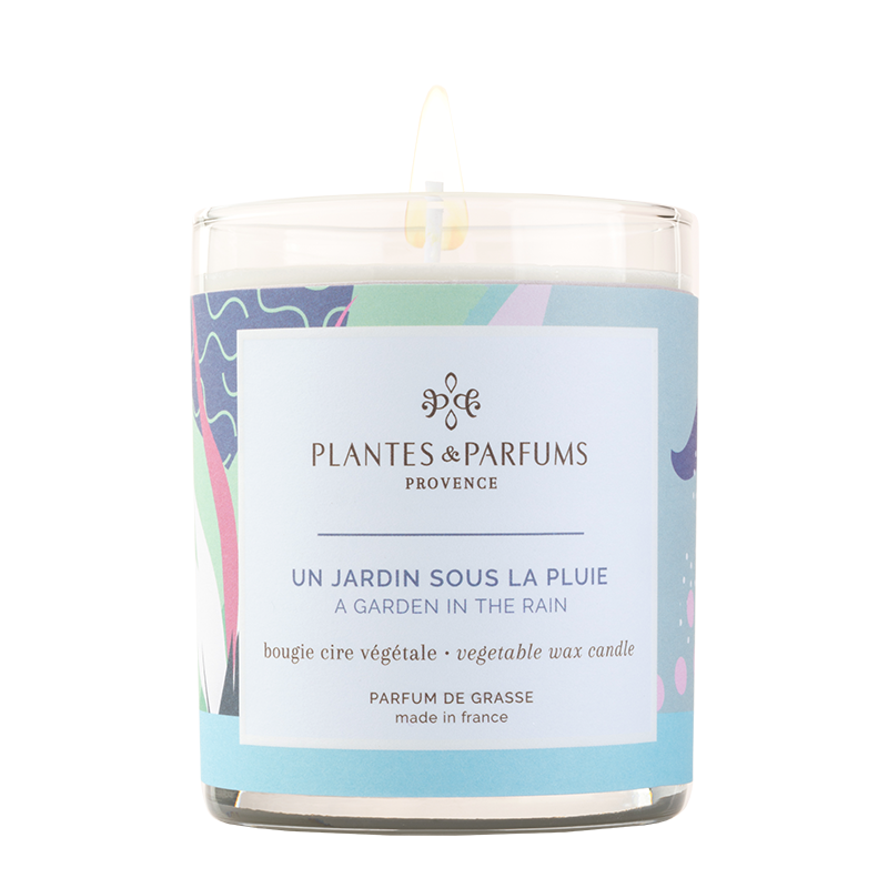 Bougie Végétale Un Jardin sous la Pluie 180g