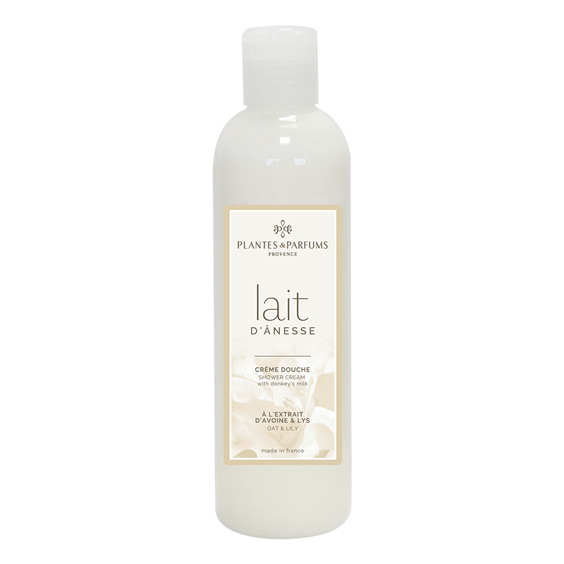 Crème Douche au Lait d'Ânesse et aux Extraits d'Avoine et Lys