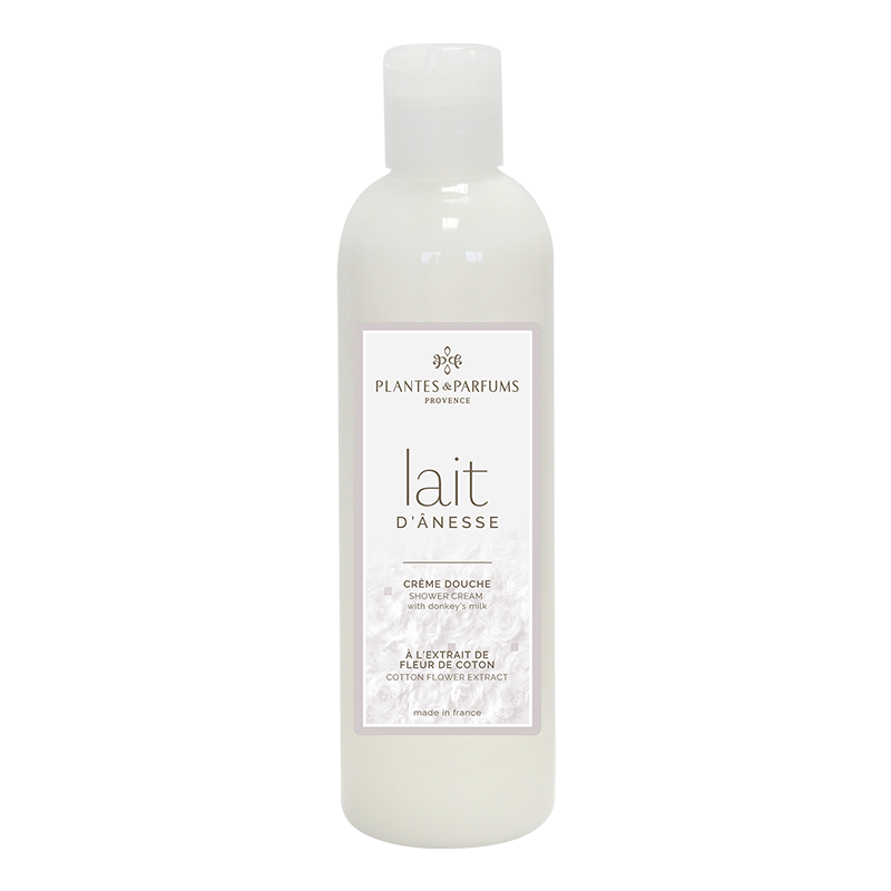 Crème Douche au Lait d'Ânesse et Extrait de Coton