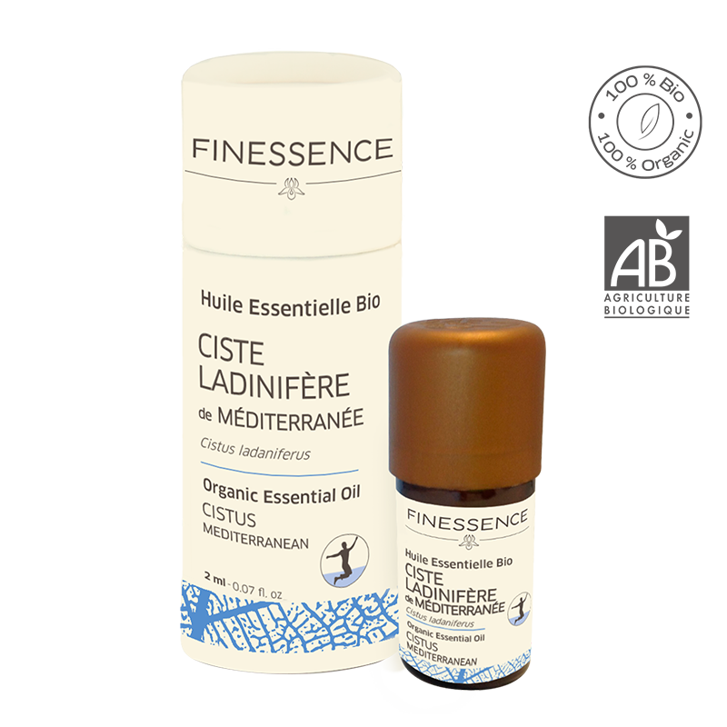 Huile Essentielle Ciste Ladanifère de Méditerranée BIO 2ml