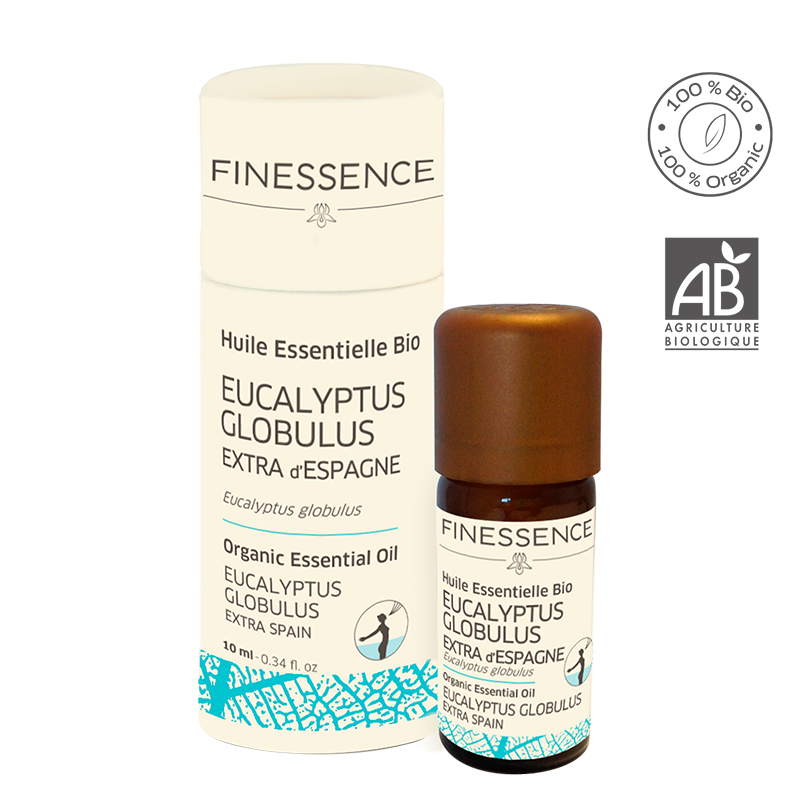 Huile Essentielle Eucalyptus Globulus Extra d'Espagne BIO 10ml