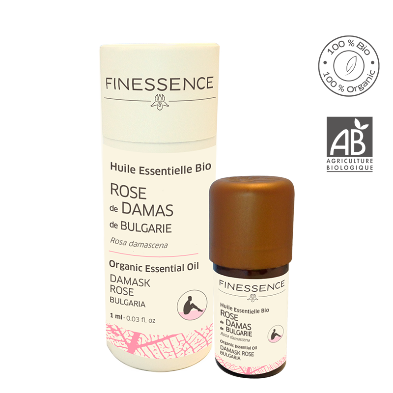 Huile Essentielle Rose de Damas BIO 1ml