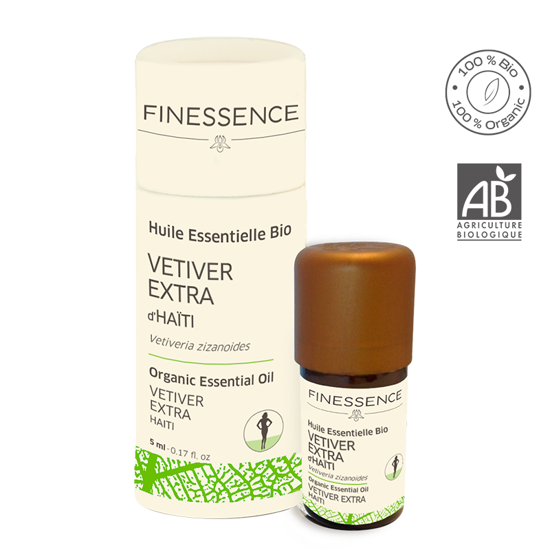 Huile Essentielle Vetiver Extra d'Haïti BIO 5ml