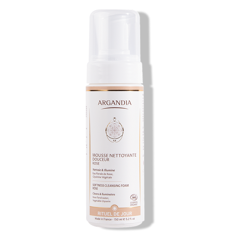 Mousse Nettoyante Douceur Rose 150ml