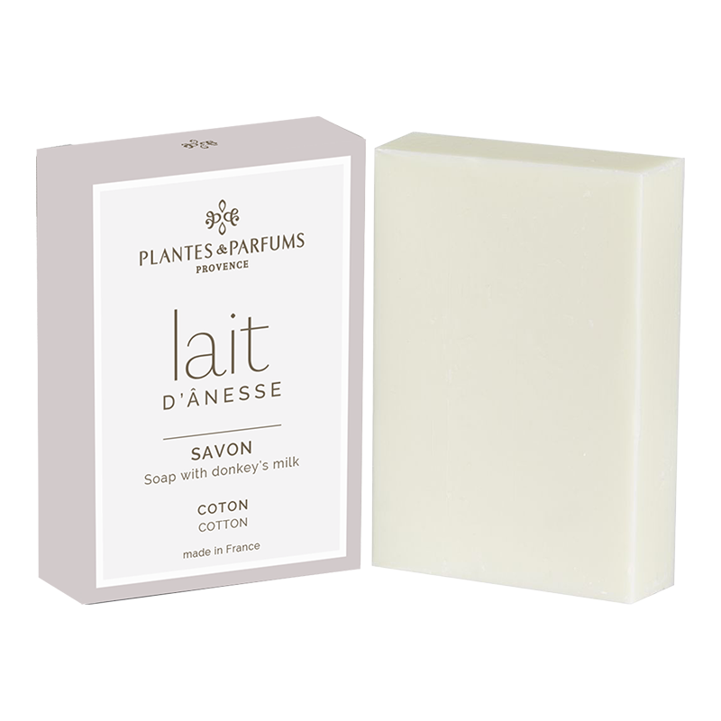 Savon au Lait d'Ânesse Coton 100g