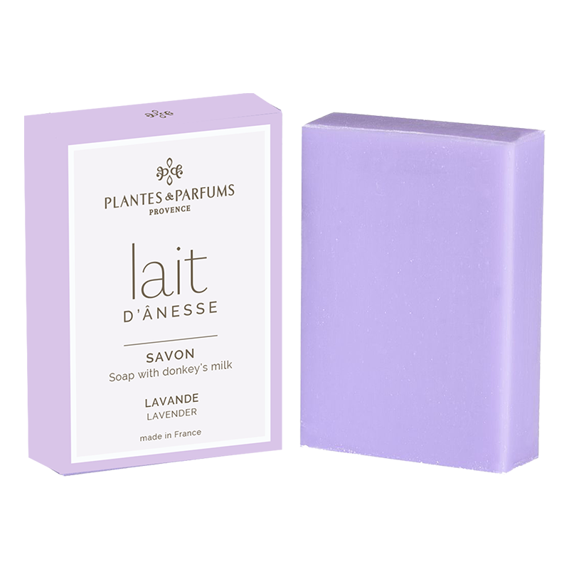 Savon au Lait d'Ânesse Lavande 100g