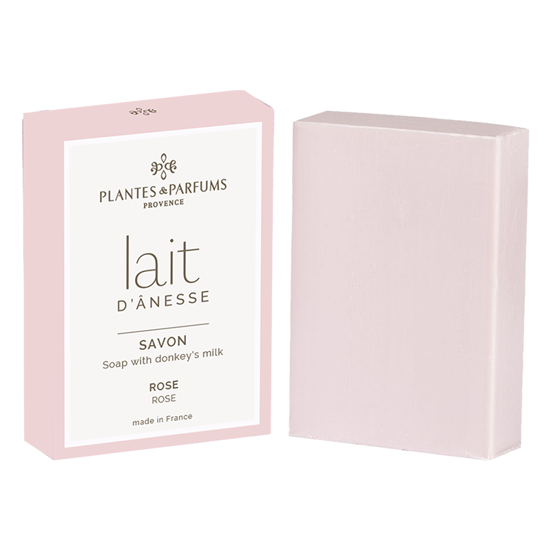 Savon au Lait d'Ânesse Rose 100g