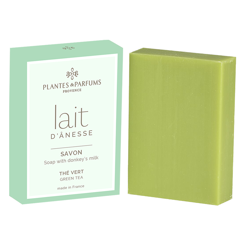 Savon au Lait d'Ânesse Thé Vert 100g