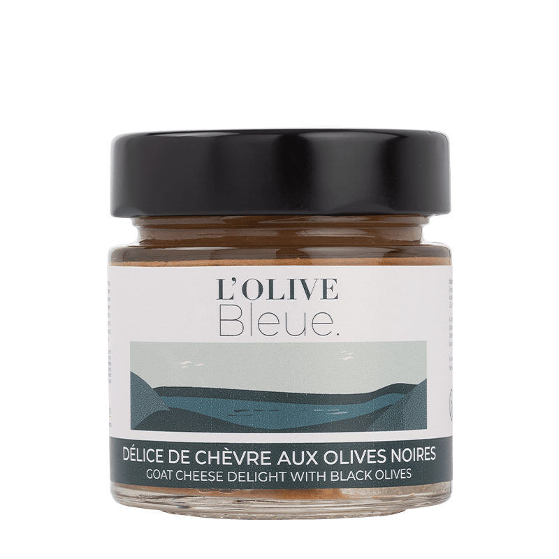 Délice de Chèvre aux Olives Noires 90g