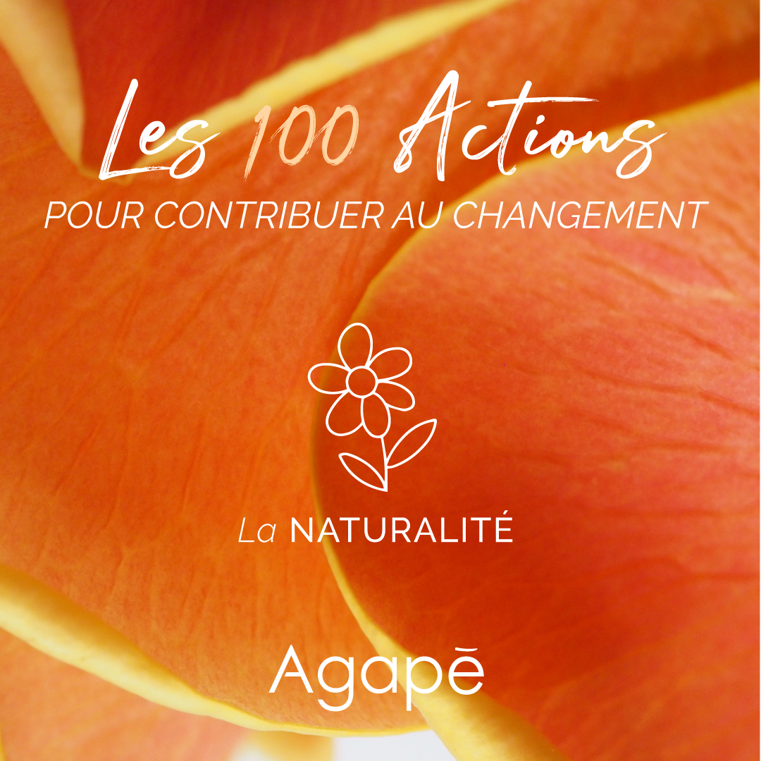 Les 100 actions pour contribuer au changement : La naturalité