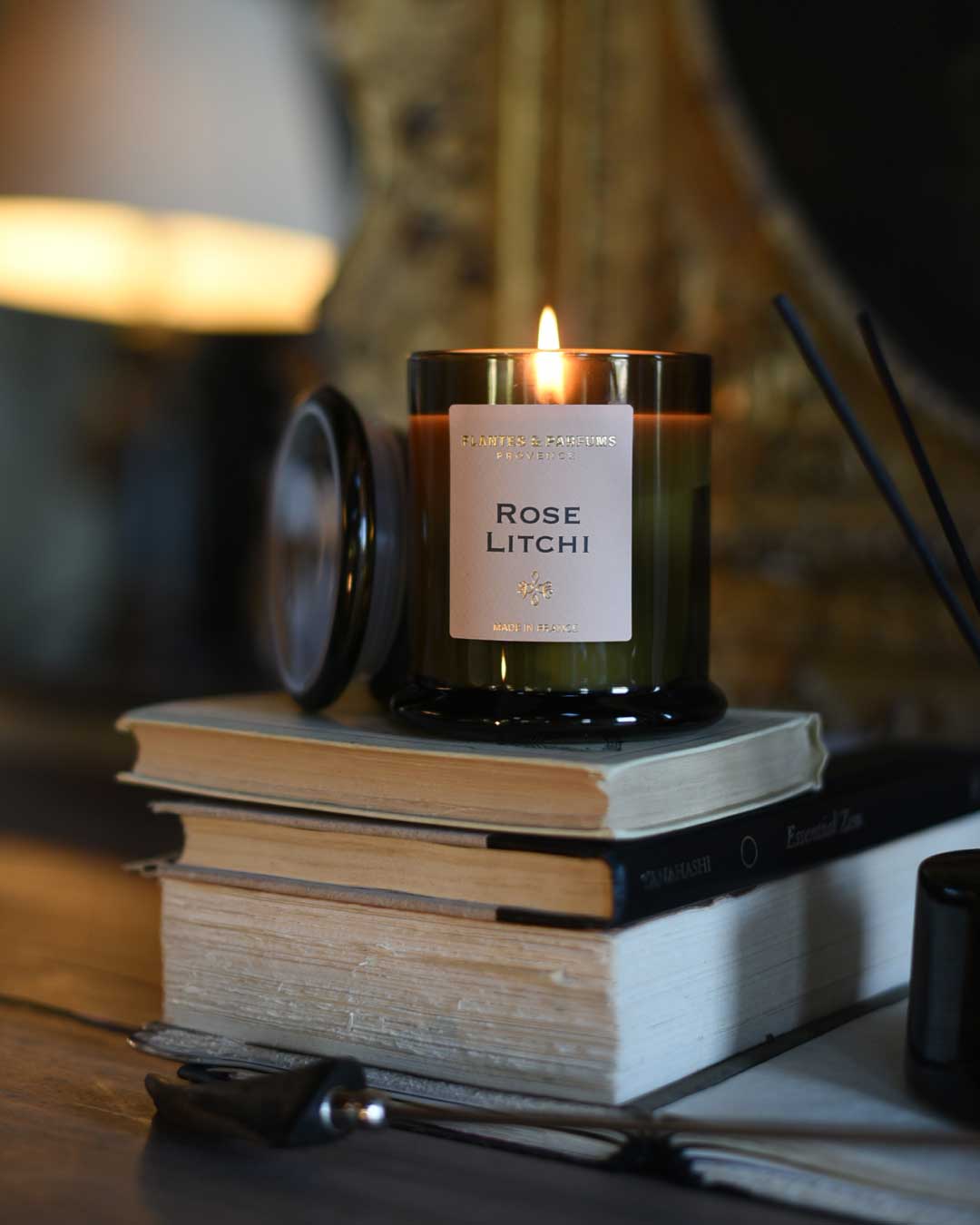 Bougie parfumée 260g Rose Litchi