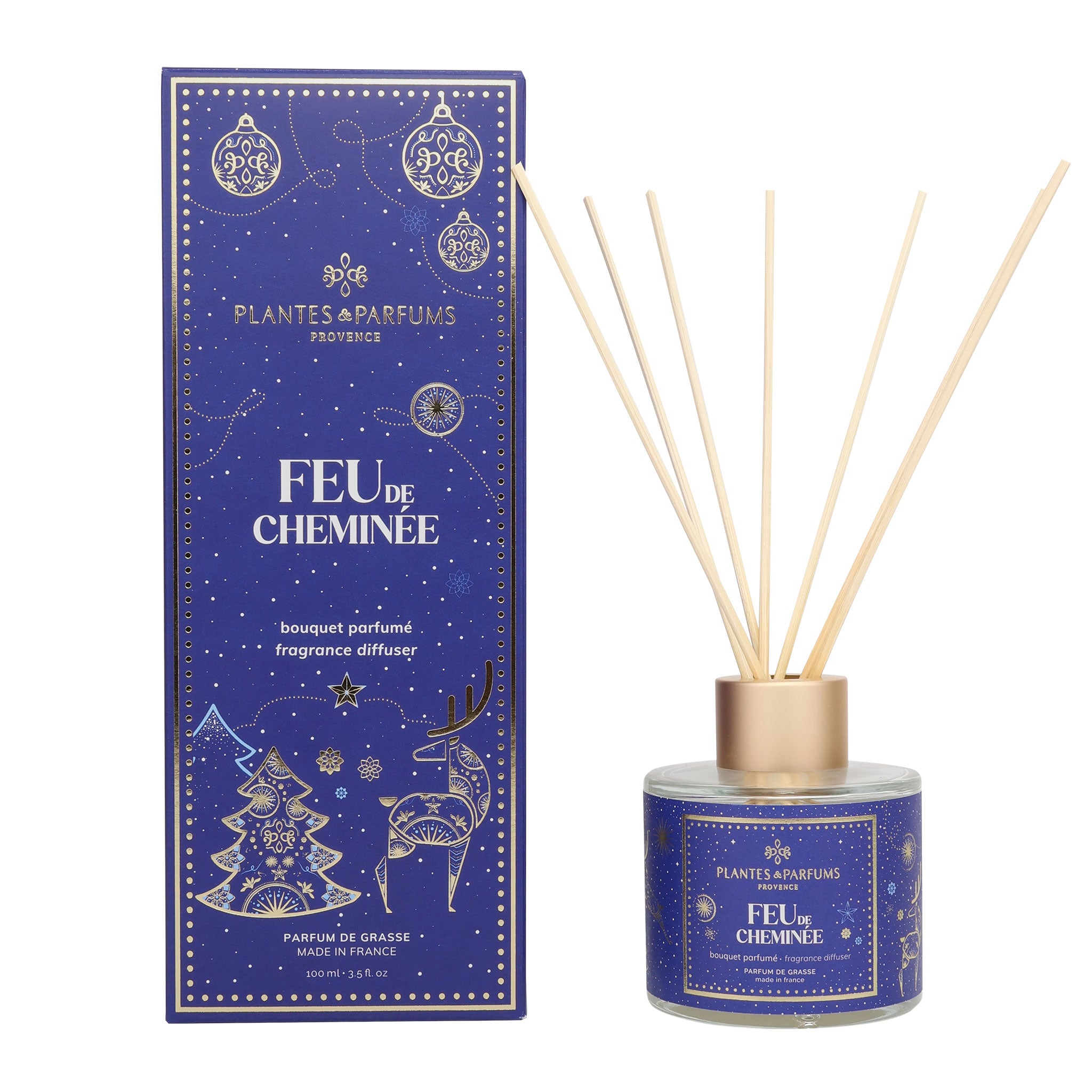 Bouquet Parfumé 100ml Feu de Cheminée