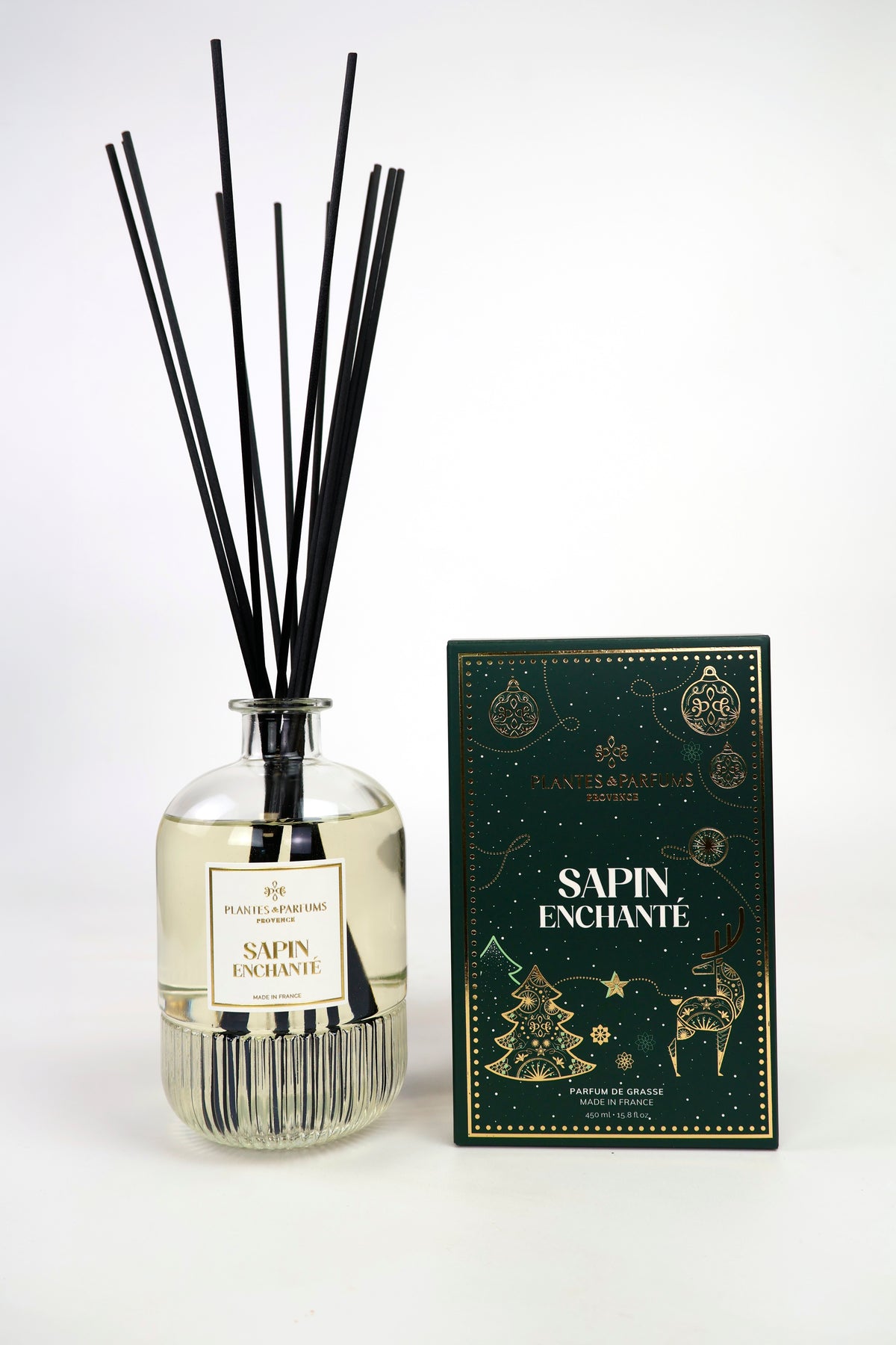 Bouquet parfumé Sapin Enchanté grand format 450ml Plantes & Parfums de Provence
