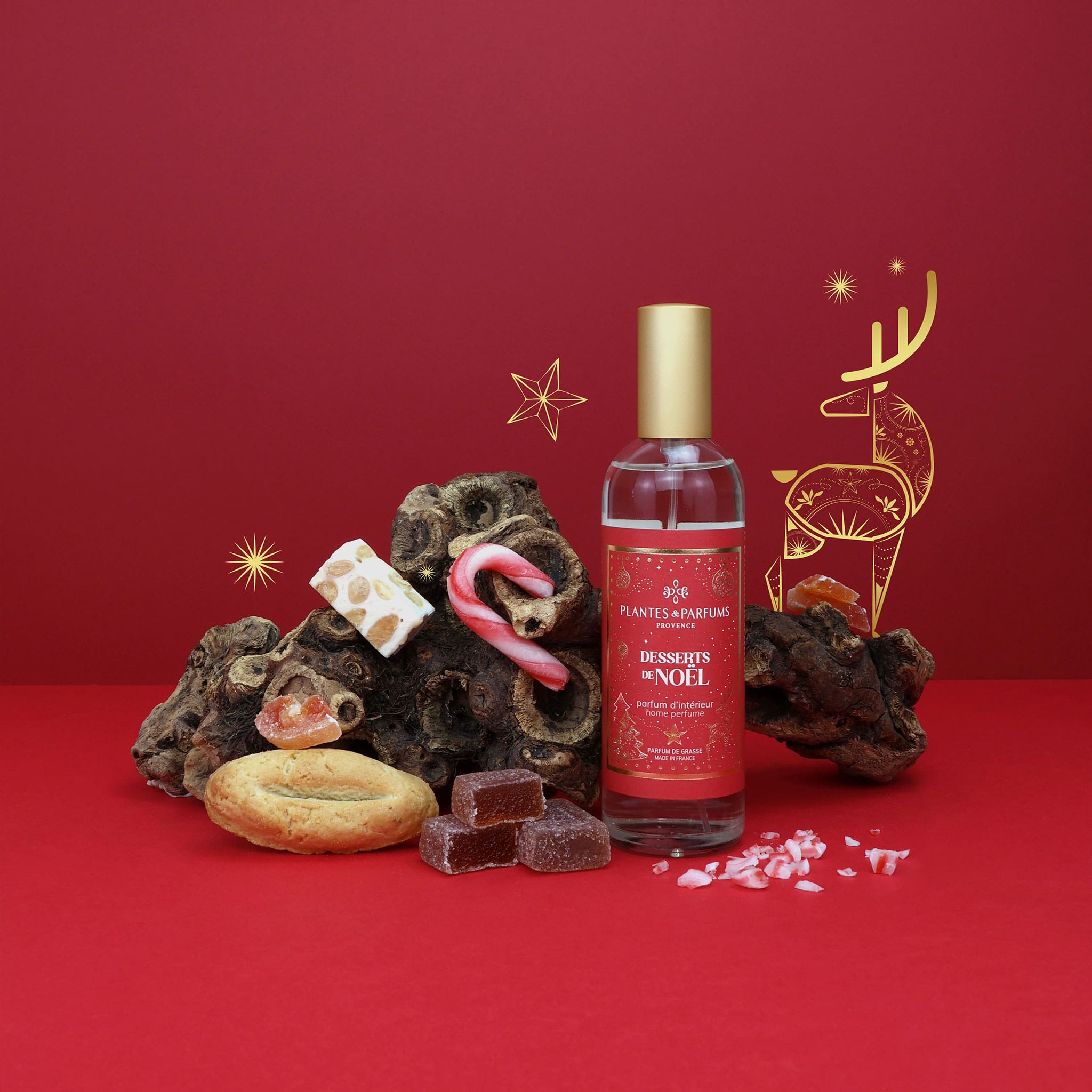 Parfum d'Intérieur 100ml Desserts de Noël