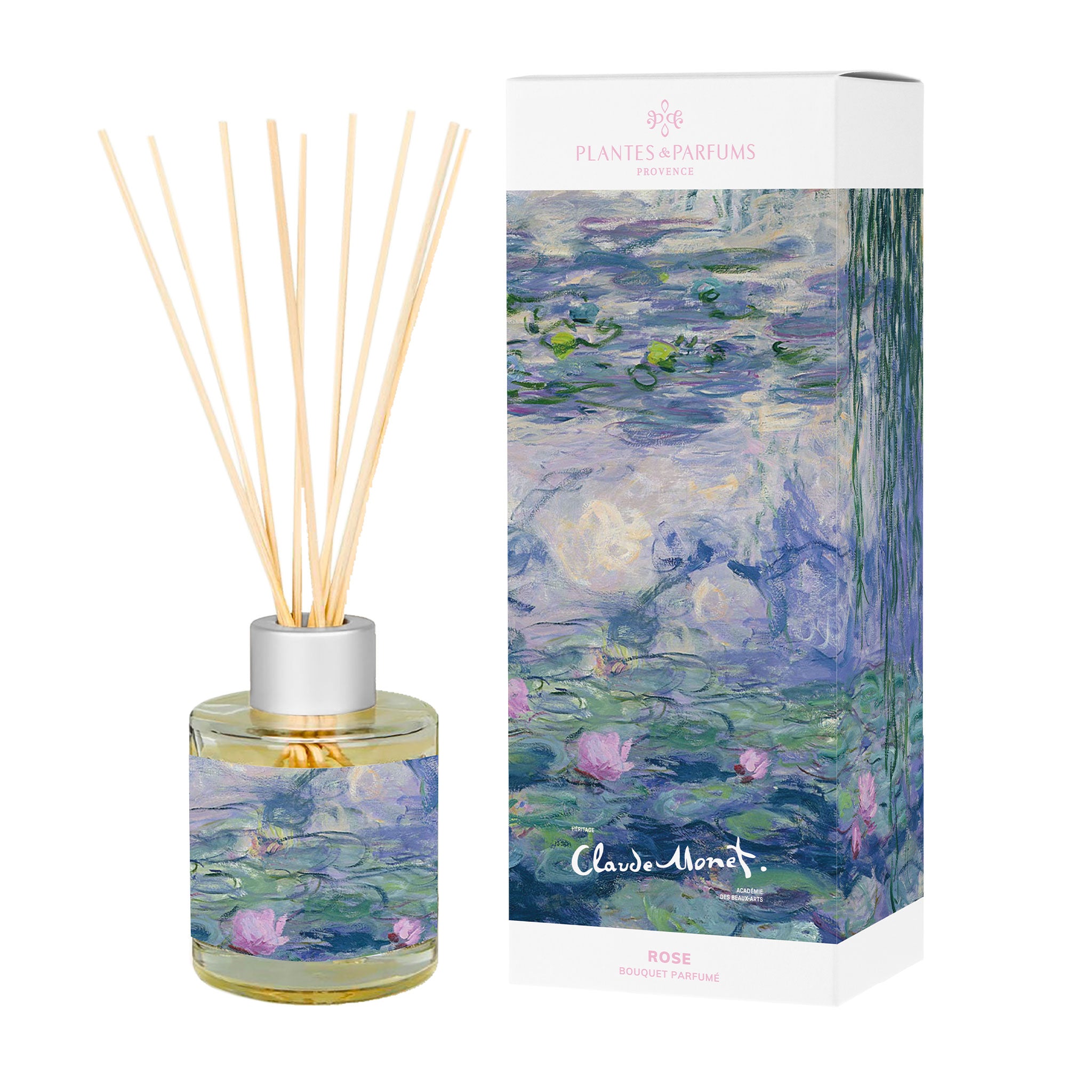 Bouquet parfumé Rose 100ml – Collection Claude Monet