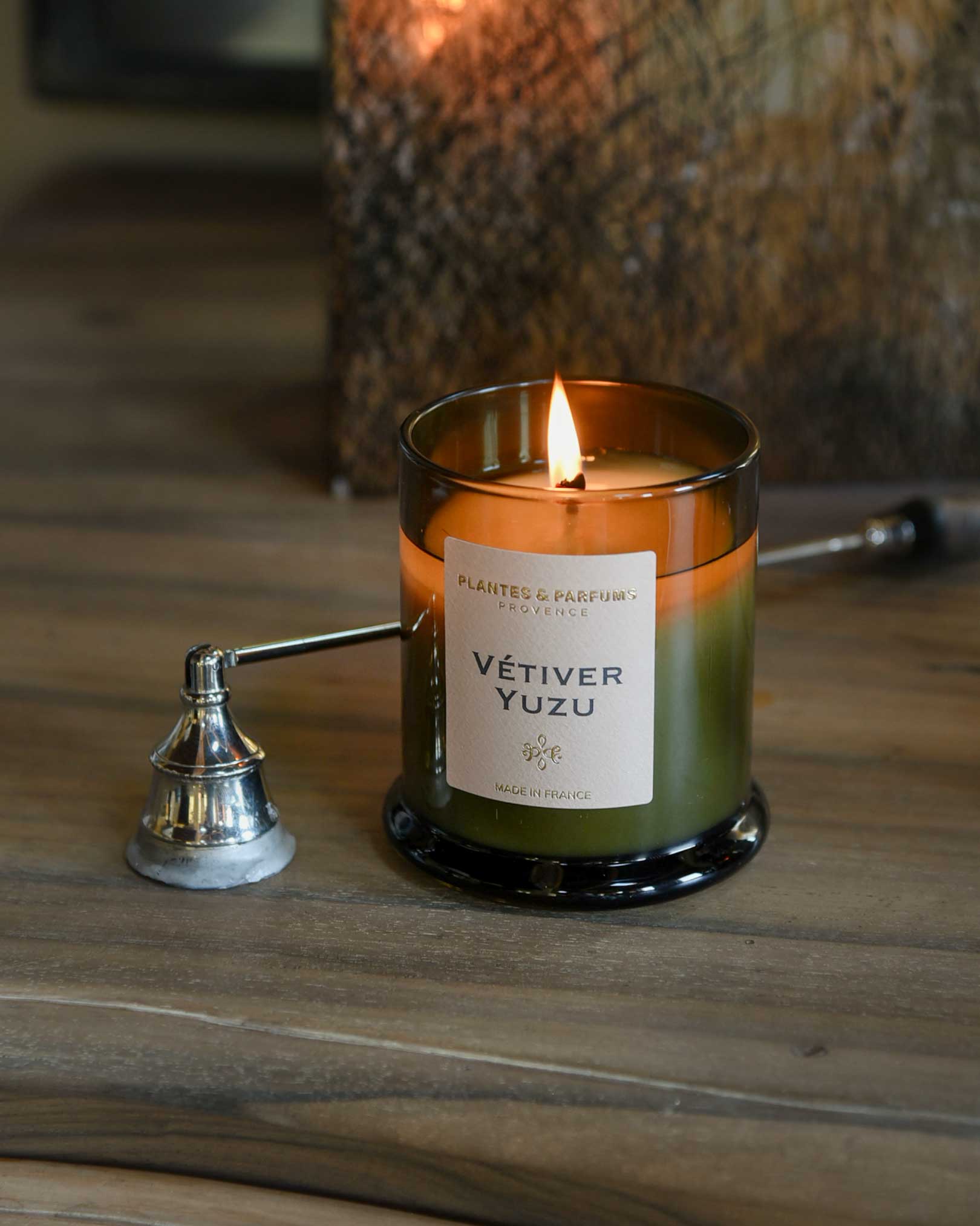 Bougie parfumée 260g Vétiver Yuzu