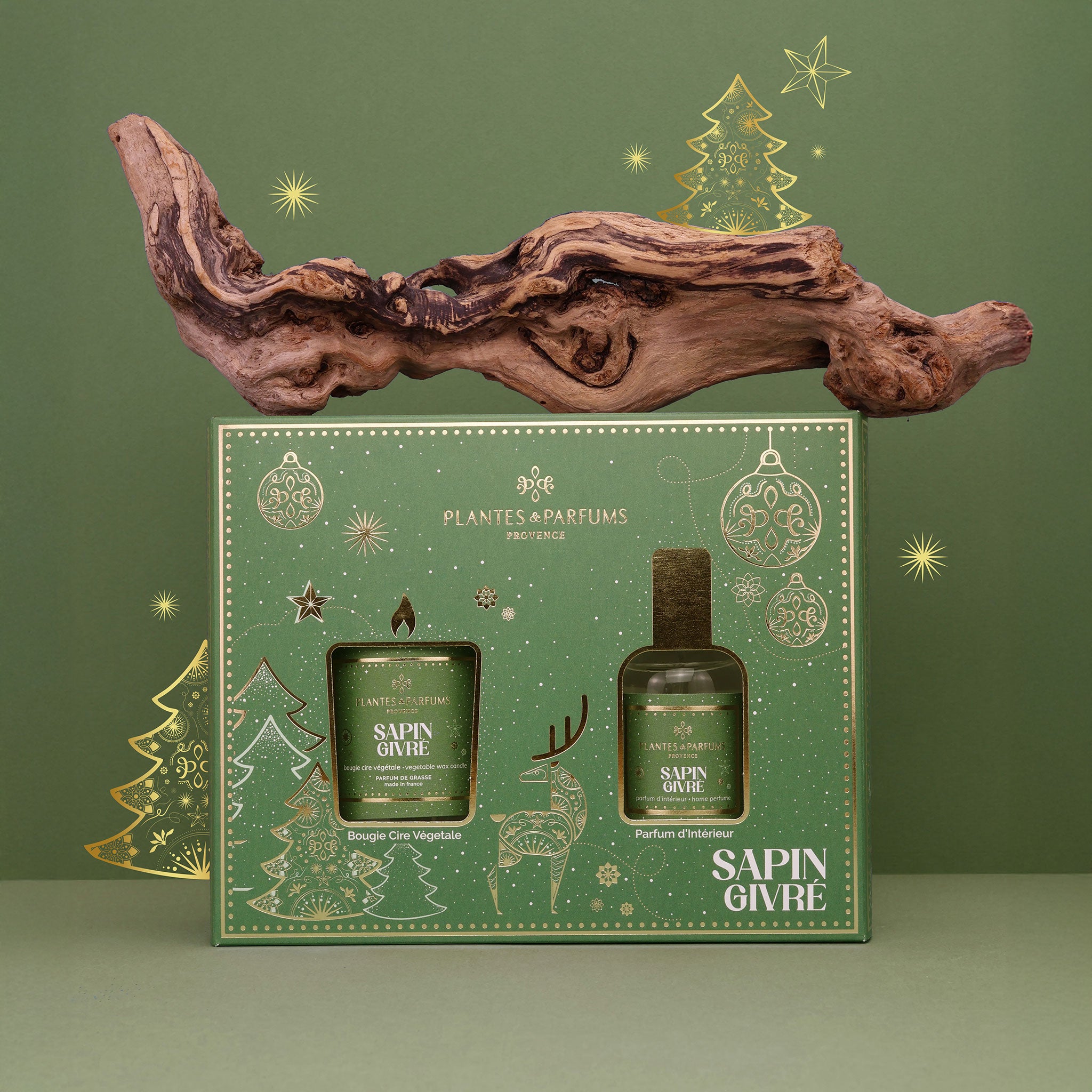 Coffret Sapin Givré
