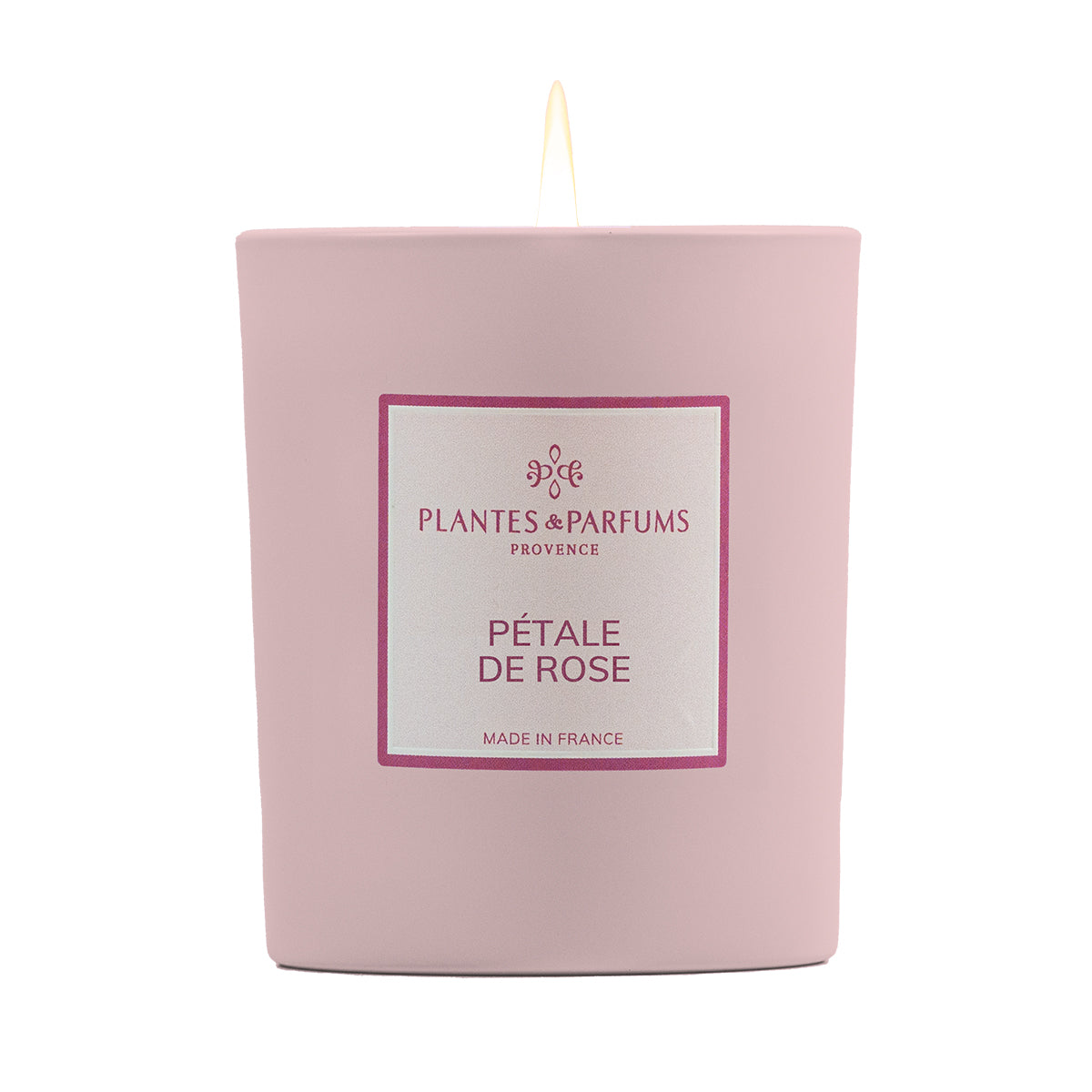 Bougie Végétale Pétale de Rose 180g