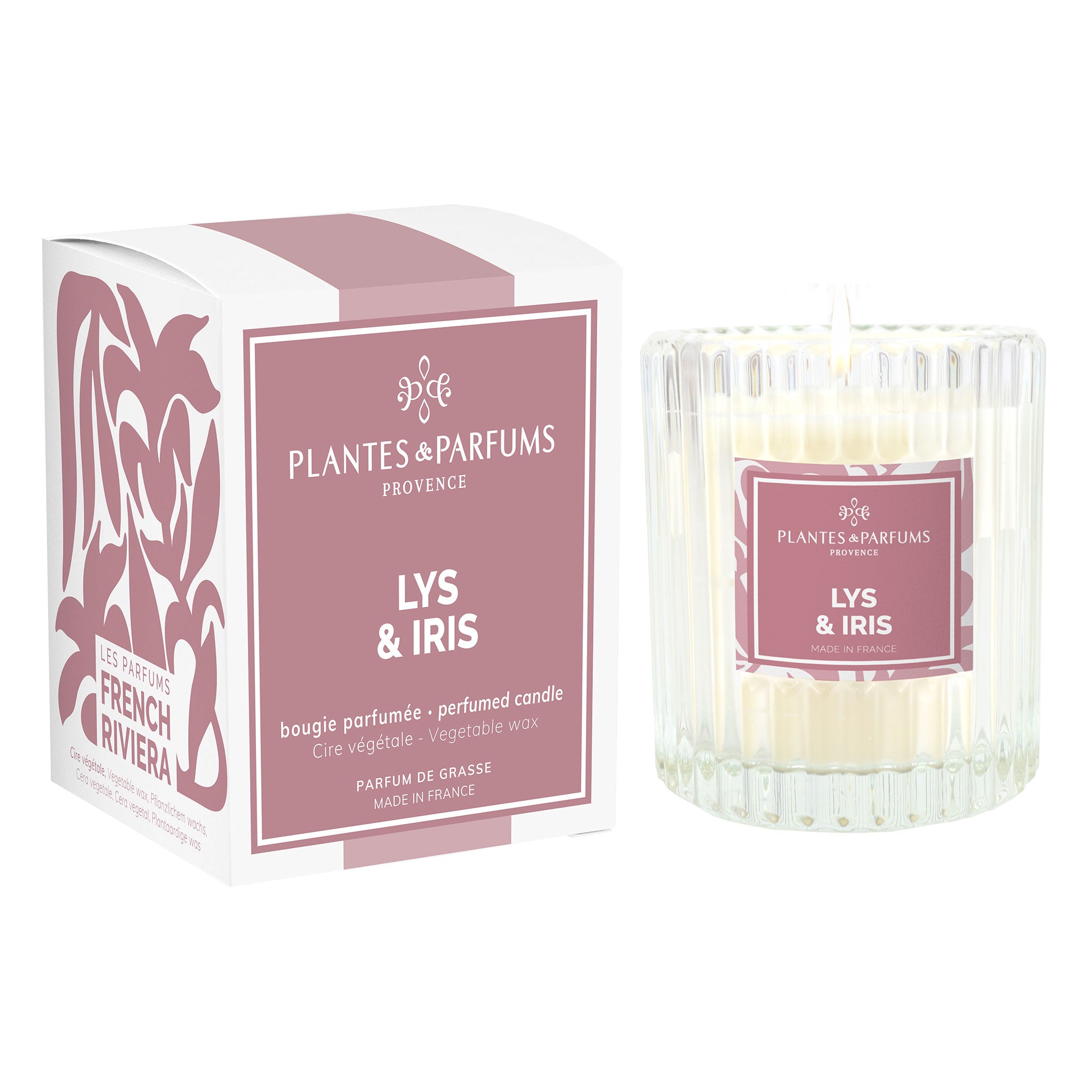 Bougie Parfumée 180g Lys & Iris
