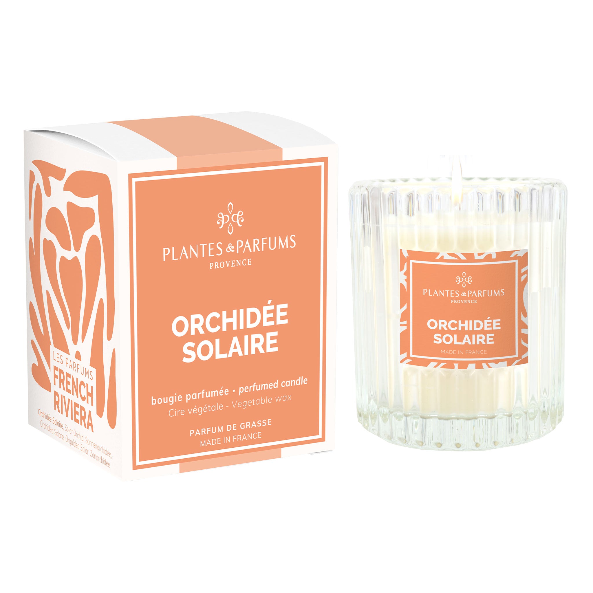 Bougie Parfumée 180g Orchidée Solaire