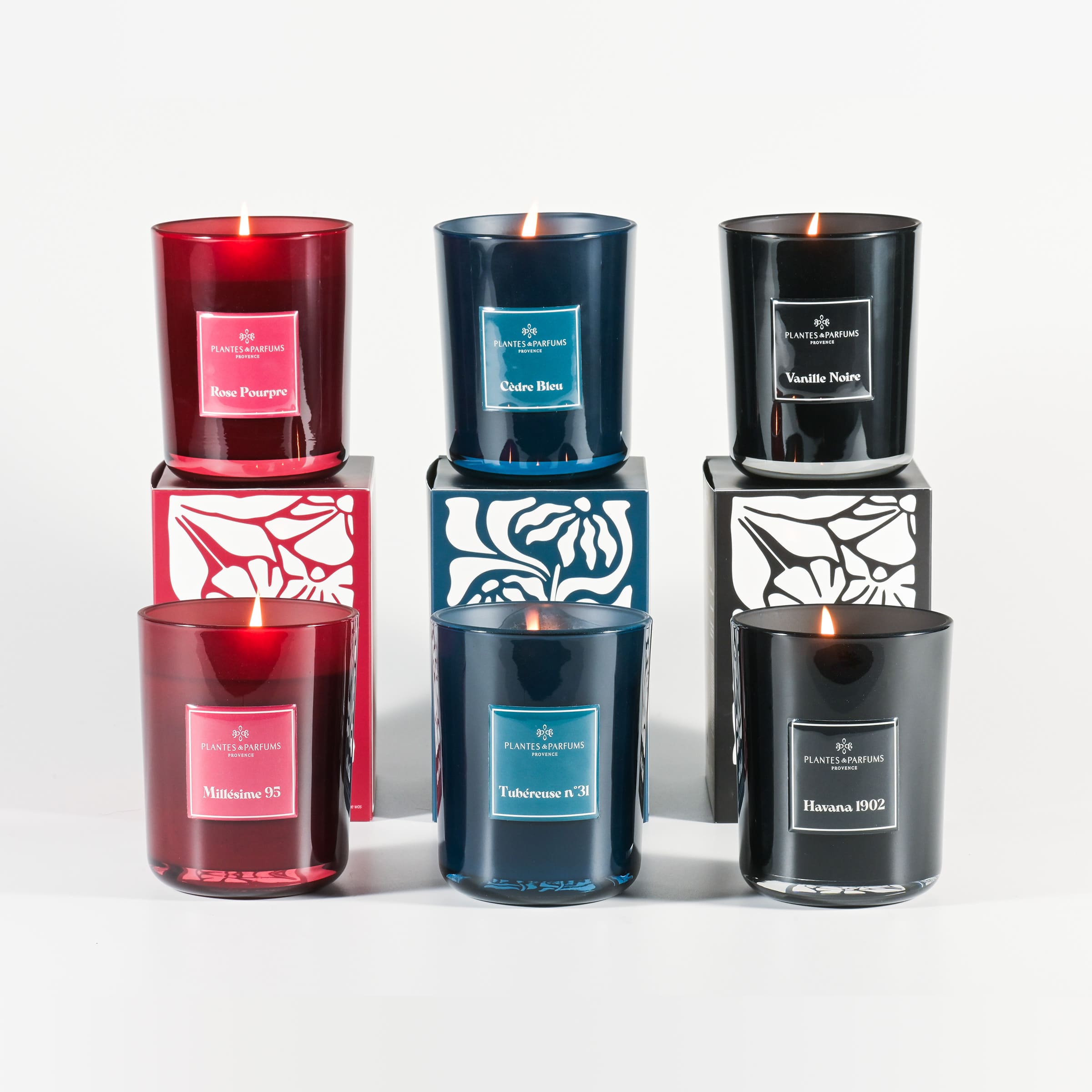 Bougie Parfumée 420g Vanille Noire