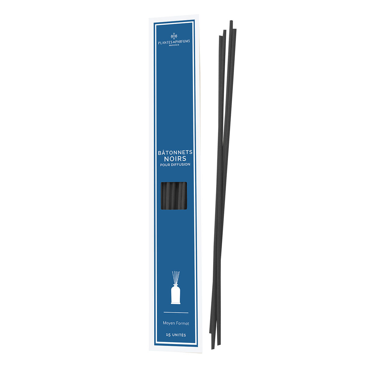 Recharge de 15 Bâtonnets pour Diffuseurs 22cm Noirs