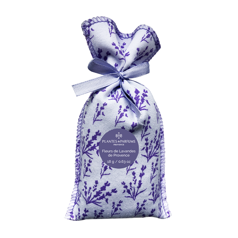 Sachet Blanc Fleurs de Lavandes 18g