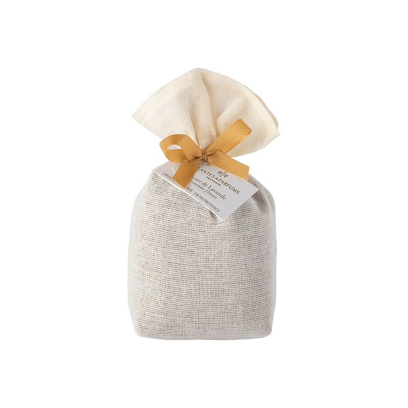 Sachet Coton Écru Fleurs 80g