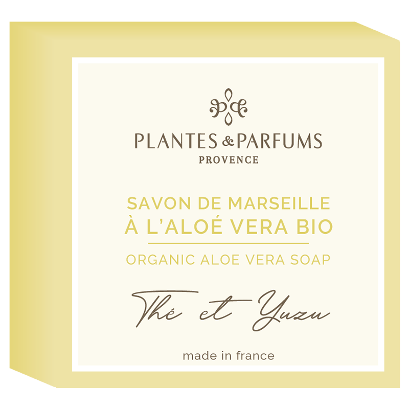 Savon de Marseille Thé et Yuzu 100g