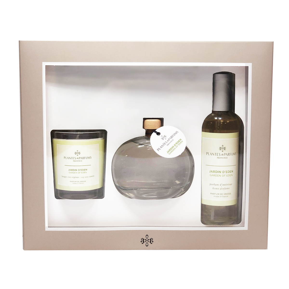 Coffret Senteurs d'Intérieur Jardin d'Eden