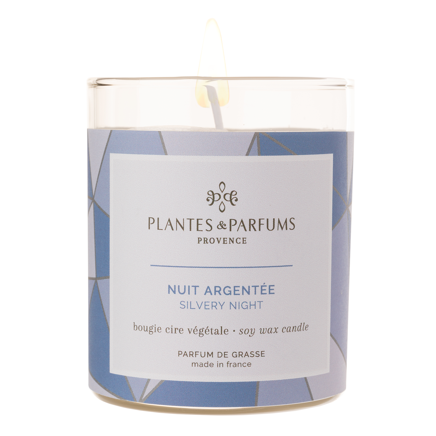 Bougie Végétale Nuit Argentée 180g
