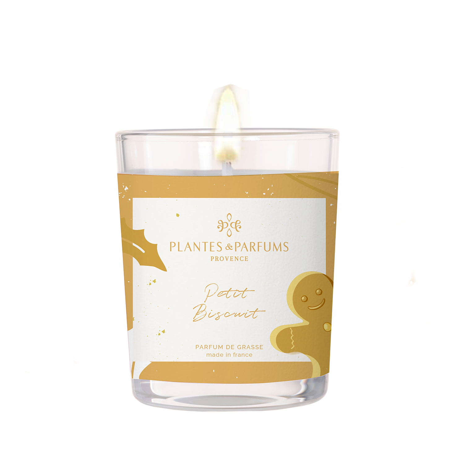 Bougie Végétale Petit Biscuit 75g