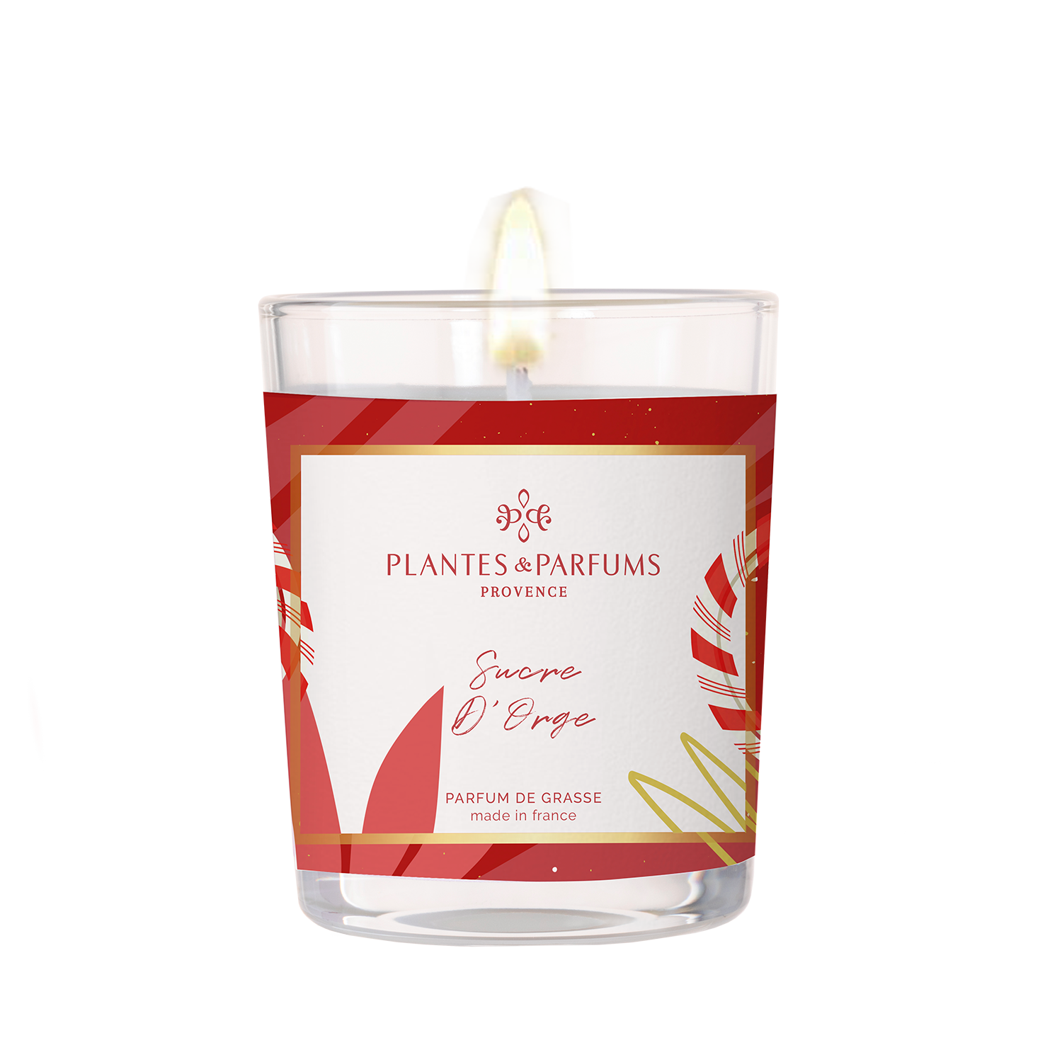 Bougie Végétale Sucre d'Orge 75g